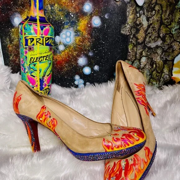 Wild Fire Heels by Drip Creations - Picture 3 of 12